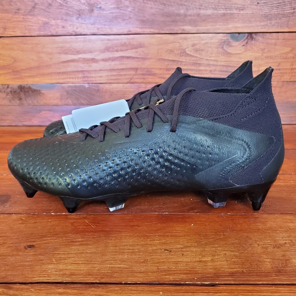 Adidas Predator Accuracy .1 SG Soccer Cleats Men US 8.5 Black GW4581 New‎